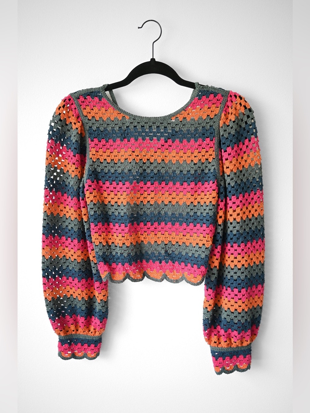Zara Crochet Blouse